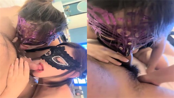 两个肉丝肥臀巨乳欲姐跪舔含棒 浪叫爆操淫水喷溅